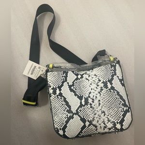 Zara snakeskin crossbody bag
